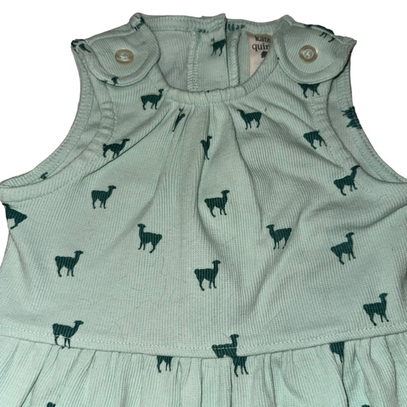 Kate Quinn NWT Ribbed Llama Bubble Romper - Picture 3 of 6